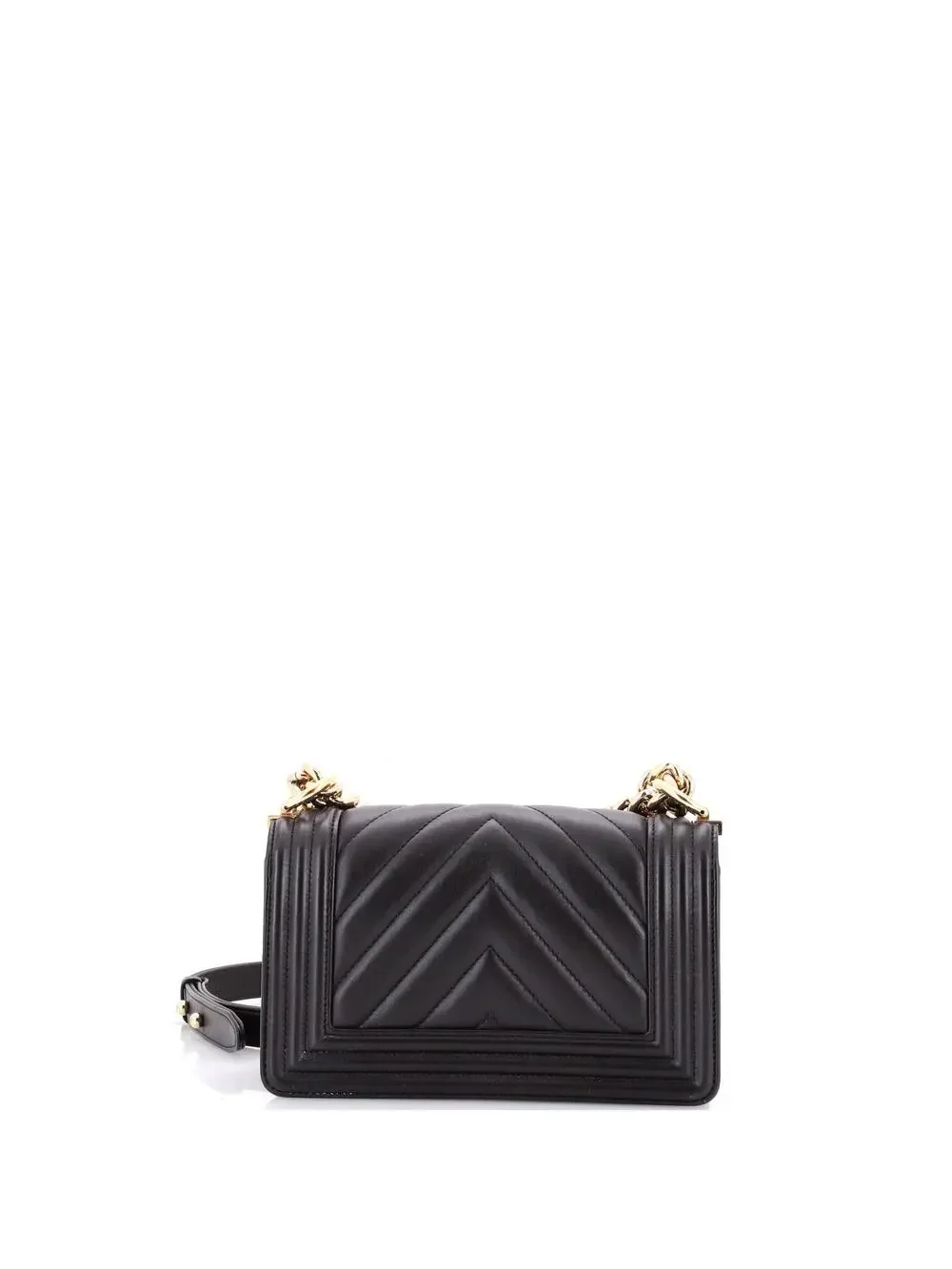 Chanel Boy Flap Bag Chevron Calfskin #246407C45B